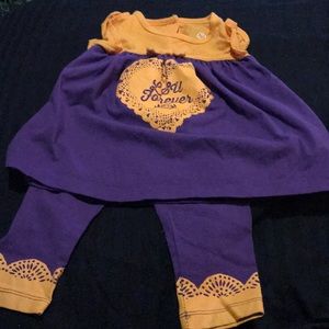 Infant LSU Infant Set- NWOT